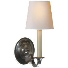 Visual Comfort & Co. Signature Collection TOB 2120BZ-NP - Channing Single Sconce