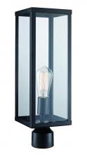 Trans Globe 40754 BK - Oxford 19.25&#34; Postmount Lantern