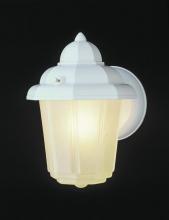 Trans Globe 4160 BC - Dale Collection 1-Light Pagoda Tiered Frosted Glass Wall Light