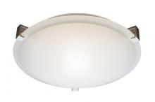 Trans Globe 59007 BN - 3LT FLUSH-15&#34;&#34;-3 SQUARE CLIPS-