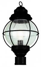 Trans Globe 69902 BK - Catalina 15&#34; Post Mount Lantern Head