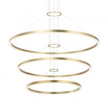 Matteo Lighting C30896BG - O&#39;hara Brushed Gold Chandelier