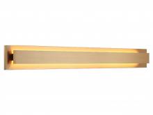 Matteo Lighting S11135AG - 1LT 35&#34; W &#34;Baretta&#34; Aged Gold Wall Sconce