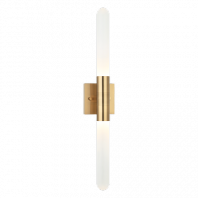 Matteo Lighting W65802AG - Aydin Aged Gold Brass Wall Sconce