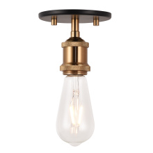 Matteo Lighting X46100AG - Bulstrode's Workshop Aged Gold Brass Ceiling Mount