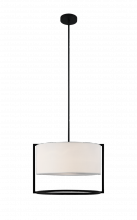 Matteo Lighting C67602DGWH - Nagashi Dark Grey Pendant