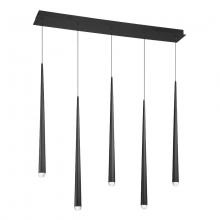 Modern Forms US Online PD-41705L-BK - Cascade Multilight Pendant Light