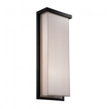 Modern Forms US Online WS-W1420-BK - Ledge Outdoor Wall Sconce Light