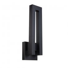 Modern Forms US Online WS-W1718-BK - Forq Outdoor Wall Sconce Light