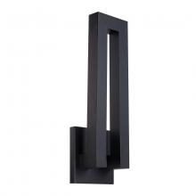Modern Forms US Online WS-W1724-BK - Forq Outdoor Wall Sconce Light