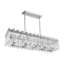 CWI Lighting 1065P47-10-601-RC - Henrietta 10 Light Chandelier With Chrome Finish