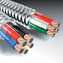 AFC Cable Systems 2116-40-00 - 8-3 MC LITE 200&#39; COIL