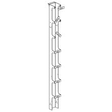 Eaton B-Line SB57163S084FB - VERTICAL CABLING SECTION, SINGLE, 84-IN. HEIGHT,