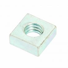 Eaton B-Line NUT,SQ 1/4 ZN - MACHINE SQUARE NUT, 1/4-IN., ZINC PLATED