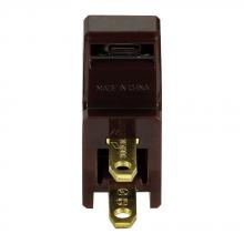 Eaton Wiring Devices 2600B-BU - Plug Angle Super 15A 125V 2P2W NonPol BR