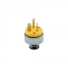 Eaton Wiring Devices 2809-BOX - Plug 20A 125V 2P3W Str Vinyl/Armored YL