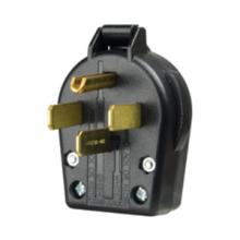 Eaton Wiring Devices 5745N - Plug 50A 125/250V 3P4W Str GY