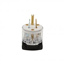 Eaton Wiring Devices 8266 - Plug HG 15A 125V 2P3W Str CL