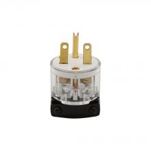 Eaton Wiring Devices 8666 - Plug HG 15A 250V 2P3W Str CL