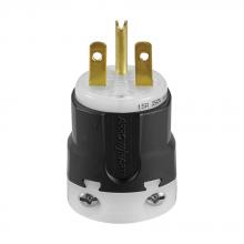 Eaton Wiring Devices AH5666 - Plug 15A 250V 2P3W Str BW