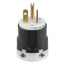 Eaton Wiring Devices AH8315HG - Plug HG 20A 125V 2P3W Str BW