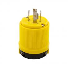 Eaton Wiring Devices CRL1420P - Plug CR 20A 125/250V 3P4W H/L YL