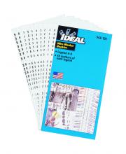 Ideal Industries 44-101 - Wire Marker Booklet,Ideal,SZ: 1/4 X 1-1/2 IN MRK