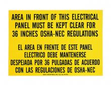 Ideal Industries 44-878 - Safety Sign,Ideal,Self-Sticking,Lockout,Polyeste