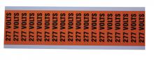Ideal Industries 44-410 - Voltage & Conduit Marker, &#34;277V&#34;, Small,