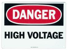 Ideal Industries 44-863 - Safety Sign,Ideal,Self-Sticking,LGND: Danger - H