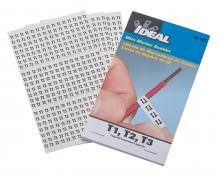 Ideal Industries 44-107 - Wire Marker Booklet,Ideal,SZ: 1/4 X 1-1/2 IN MRK