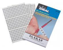 Ideal Industries 44-108 - Wire Marker Booklet,Ideal,SZ: 1/4 X 1-1/2 IN MRK