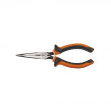 Klein Tools 2037EINS - Long Nose Pliers, Slim Side Cut, 7&#34;