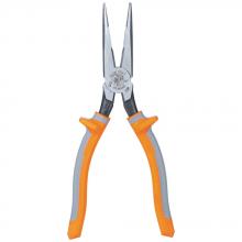 Klein Tools 2038RINS - 8&#34; Long-Nose Insul Pliers