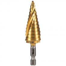Klein Tools 25962 - 3/16&#34; to 7/8&#34; Step Drill Bit, VACO