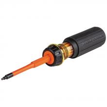 Klein Tools 32287 - Insulated 2-Bit Driver, #1/#2 Sq