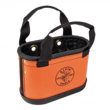 Klein Tools 5144HBS - Hard Body Oval Bucket Orange/Black