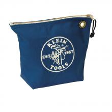 Klein Tools 5539BLU - Canvas Zipper Bag, Consumables, Bl