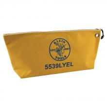 Klein Tools 5539LYEL - Canvas Tool Bag with Zipper, Yellow