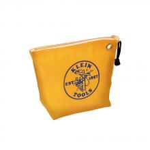 Klein Tools 5539YEL - Canvas Zipper Bag, 10&#34; L, Yellow