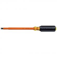 Klein Tools 602-8-INS - Screwdriver, Insulated, 3/8&#34; Cab 8&#34;