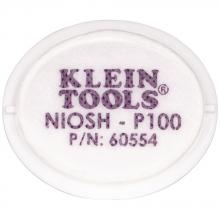 Klein Tools 60554 - Respirator Replacement P100 Filters