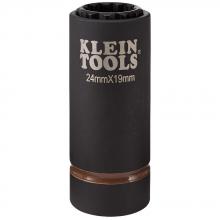 Klein Tools 66052E - Metric 2-in-1 Socket, 24 x 19 mm