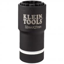 Klein Tools 66054E - Metric 2-in-1 Socket, 32 x 27 mm