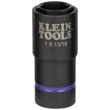 Klein Tools 66065 - 2-in-1 Socket 1&#34; X 13/16&#34;, 6 Pt