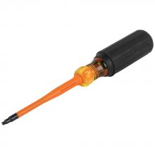 Klein Tools 6944INS - Insulated Screwdriver, #2 SQ, 4&#34;