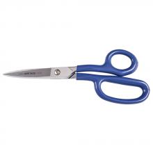 Klein Tools G718LRC - Carpet Shear w/Ring, Curved, 9-Inch