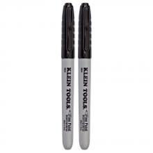 Klein Tools 98554 - Fine Point Permanent Markers, 2-Pack