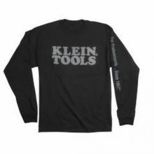 Klein Tools 96615BLKS - Klein Tools Black Long Sleeve T-Shirt - Small