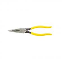 Klein Tools D203-8 - 8&#34; Long Nose Pliers Side Cutting